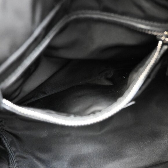 PRADA Tessuto Bicolor 2Way Shoulder Hand Bag Nylon Nappa Leather BK BE 77YH555 - Picture 13 of 16